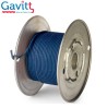 Gavitt 22awg ''solid core'' BLU, cavo rivestito in stoffa (1 mt.)