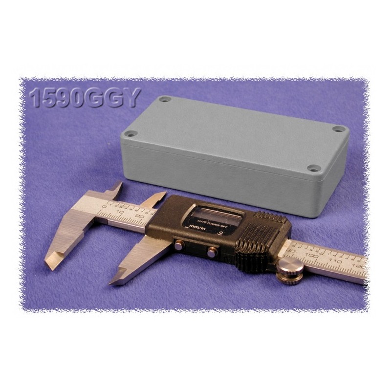Hammond 1590GGY, contenitore GRIGIO alluminio pressofuso, IP54