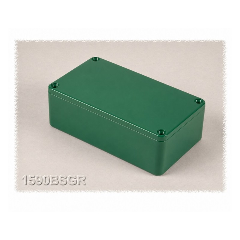 Hammond 1590BSGR, contenitore alluminio pressofuso VERDE