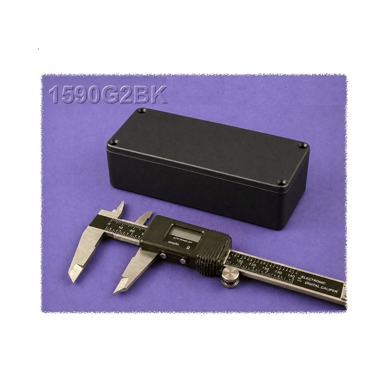 Hammond 1590G2BK, contenitore NERO alluminio pressofuso, IP54