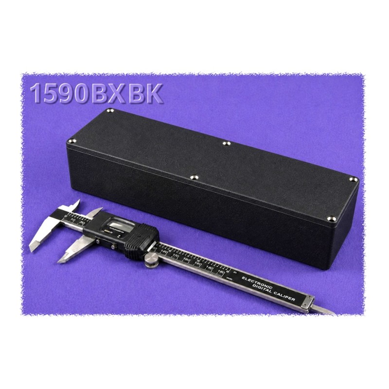 Hammond 1590BXBK, contenitore NERO alluminio pressofuso, IP54