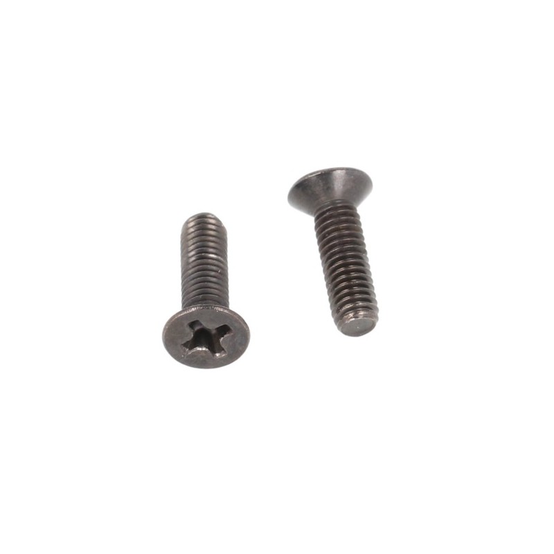 Hammond 1550MS100BK, viti NERE di ricambio per 1550/1590 verniciati (100pz.)
