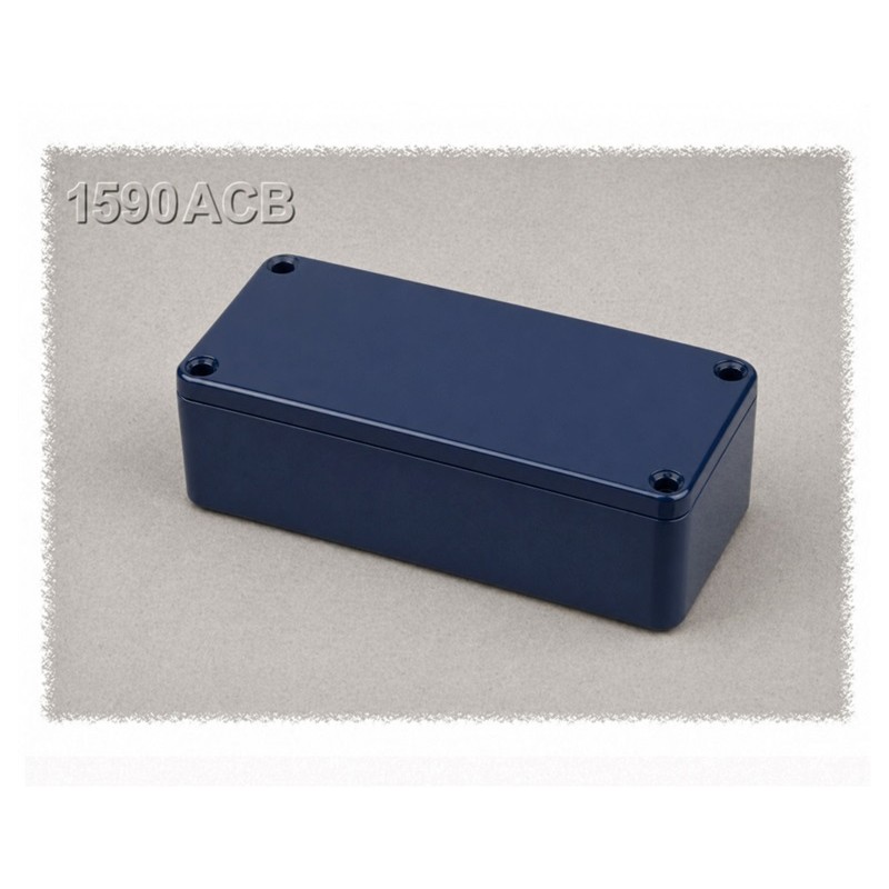 Hammond 1590ACB, contenitore alluminio pressofuso BLU COBALTO