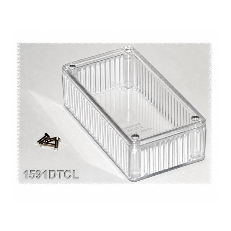 Hammond 1591DTCL, contenitore policarbonato trasparente, IP54