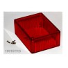 Hammond 1591STRD, polycarbonate enclosure, translucent red, IP54