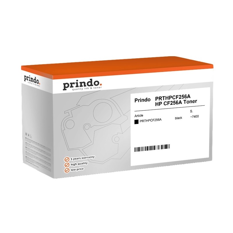 ORIGINAL Prindo Classic nero toner PRTHPCF256A, ~7.400 pagine