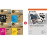 Original HP + Prindo Universal Papier 500 Blatt (924e MCVP) nero/ciano/magenta/giallo/Bianco Value Pack