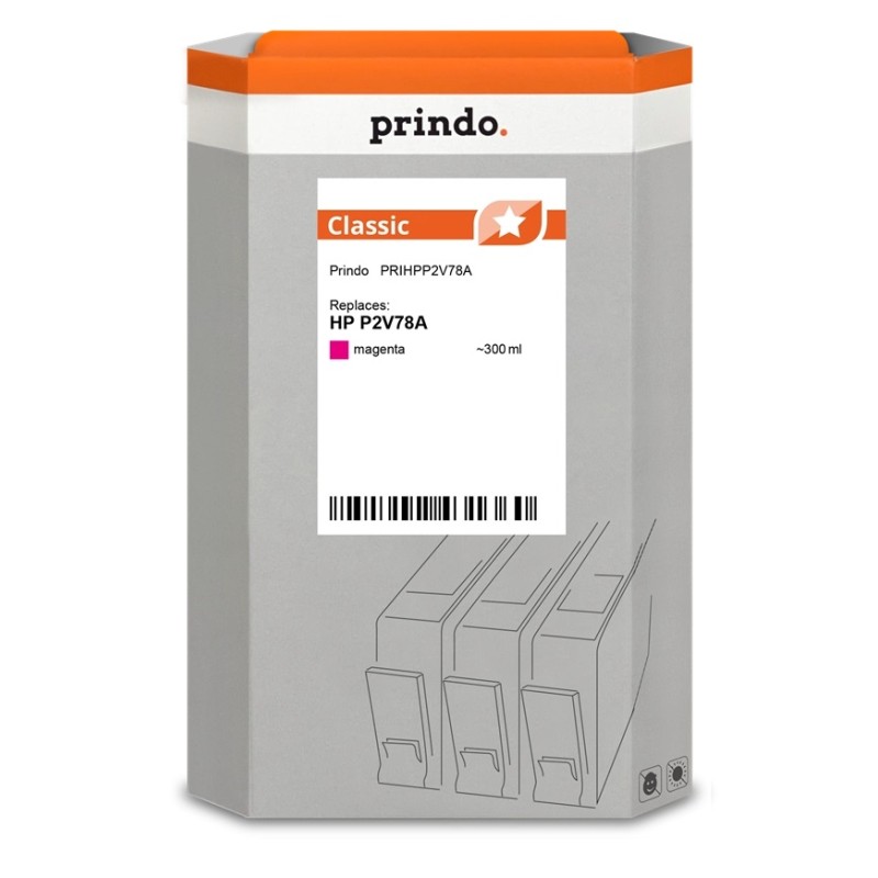 Prindo Classic magenta Cartuccia d'inchiostro (PRIHPP2V78A)