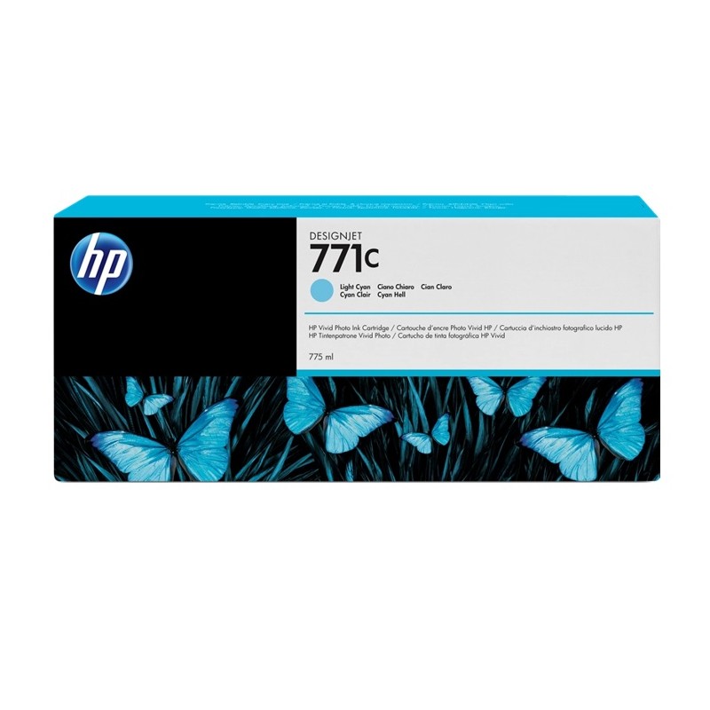 ORIGINAL HP 771C ciano (chiaro) Cartuccia d'inchiostro (B6Y12A)