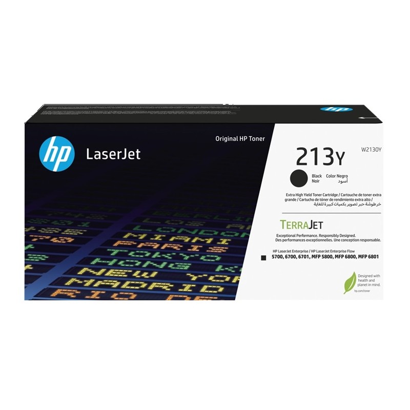 ORIGINAL HP 213Y nero toner (W2130Y)