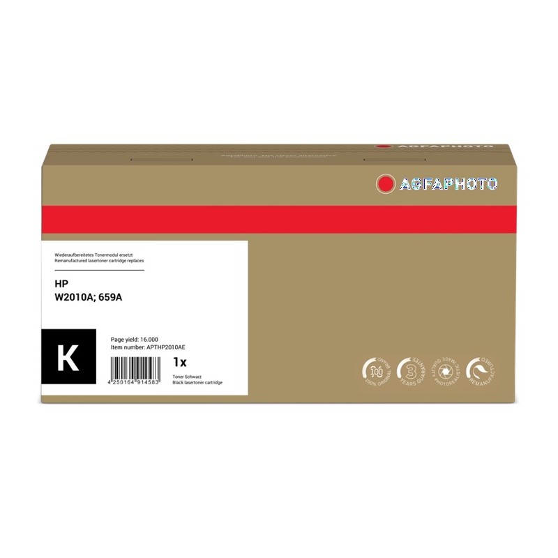 ORIGINAL Agfa Photo APTHP2010AE nero toner