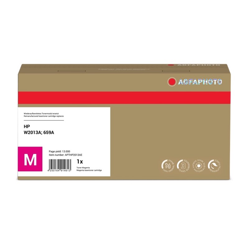 ORIGINAL Agfa Photo APTHP2013AE magenta toner