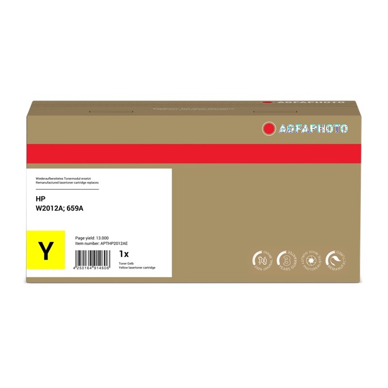 ORIGINAL Agfa Photo APTHP2012AE giallo toner