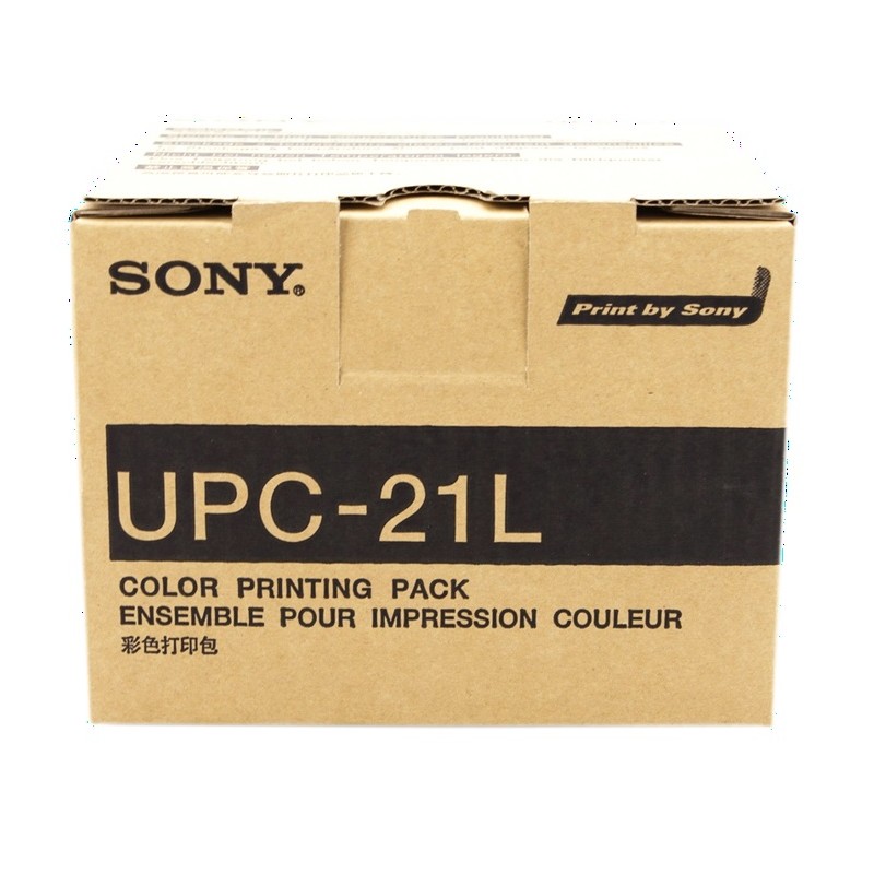 Sony UPC-21L + A6 Farb-Fotodruckpaket 200 Blatt