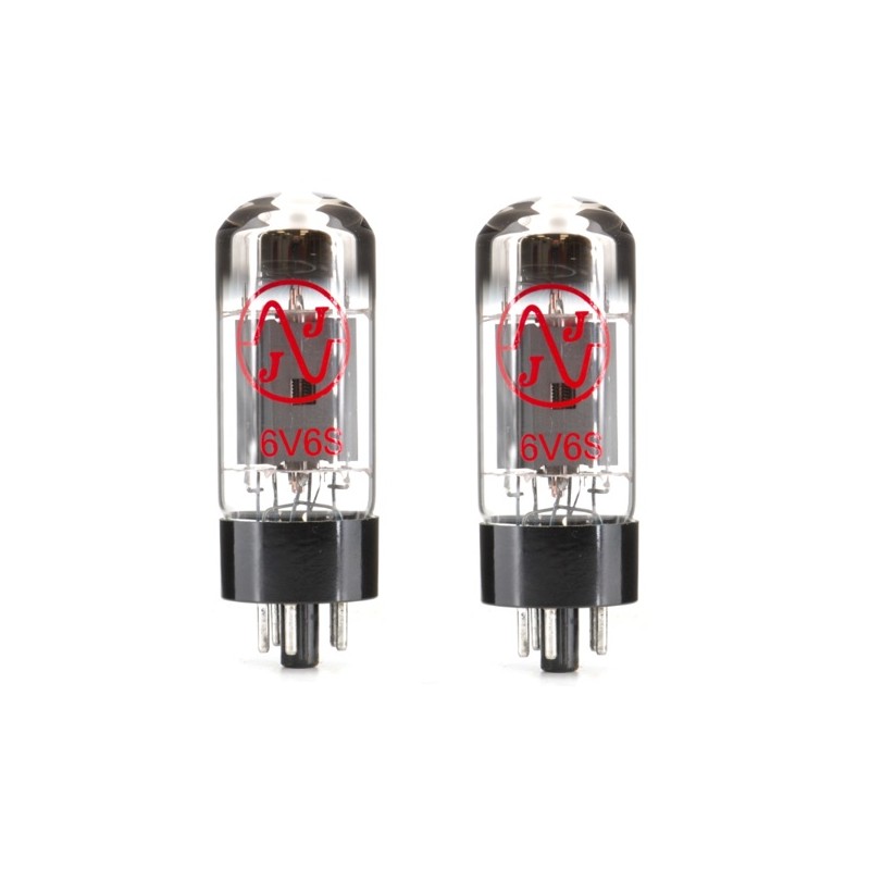 JJ Electronic 6V6-S "Double-mica", selected amplifier tubes matched in PAIR