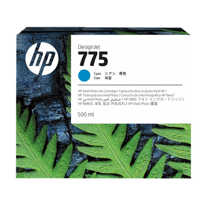 ORIGINAL HP 775 ciano Cartuccia d'inchiostro (1XB17A)