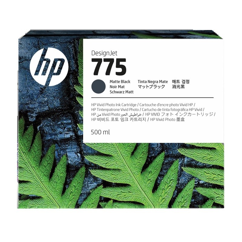 ORIGINAL HP 775 Nero (opaco) Cartuccia d'inchiostro (1XB22A)