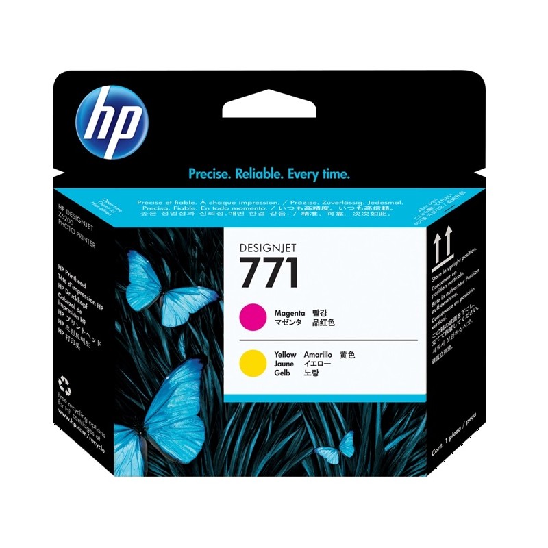 ORIGINAL HP 771 Testina per stampa magenta / giallo (CE018A)