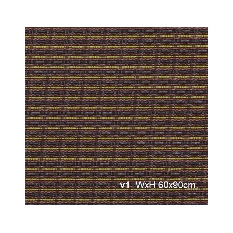 Grill Cloth OXBLOOD with stripes, for Fender® Tweed v1, WxH 60x90cm