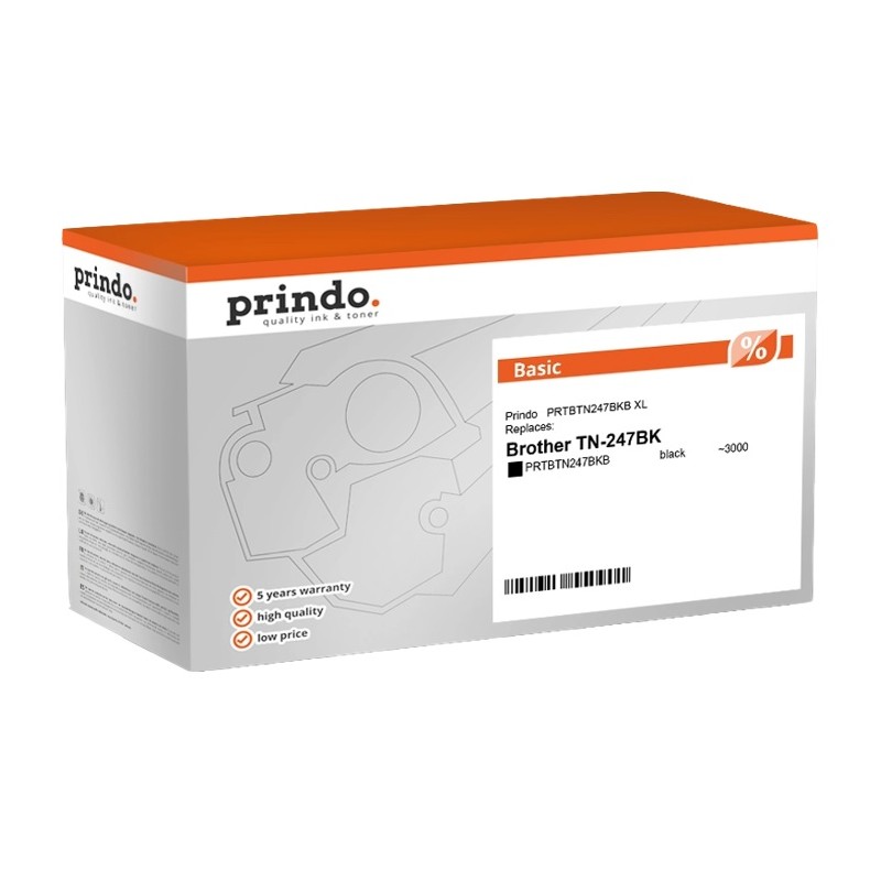 ORIGINAL Prindo Basic XL nero toner PRTBTN247BKB