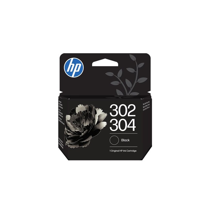ORIGINAL HP Cartuccia d'inchiostro nero B7RT7AE 302 / 304 ~120 Seiten Cartuccia di inchiostro nero originale HP 302/304
