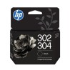 ORIGINAL HP Cartuccia d'inchiostro nero B7RT7AE 302 / 304 ~120 Seiten Cartuccia di inchiostro nero originale HP 302/304