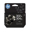ORIGINAL HP Cartuccia d'inchiostro nero B7RT9AE 302 XL / 304 XL ~300 Seiten Cartuccia di inchiostro nero originale HP 302XL/304X