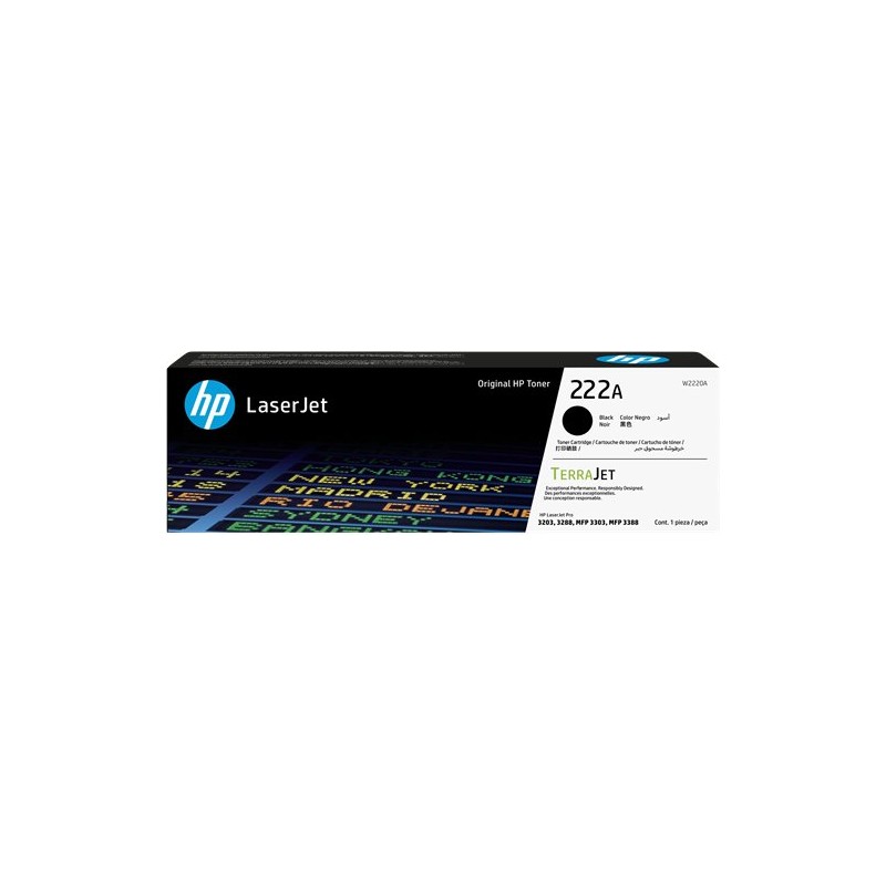 ORIGINAL HP toner nero W2220A 222A ~1300 Seiten