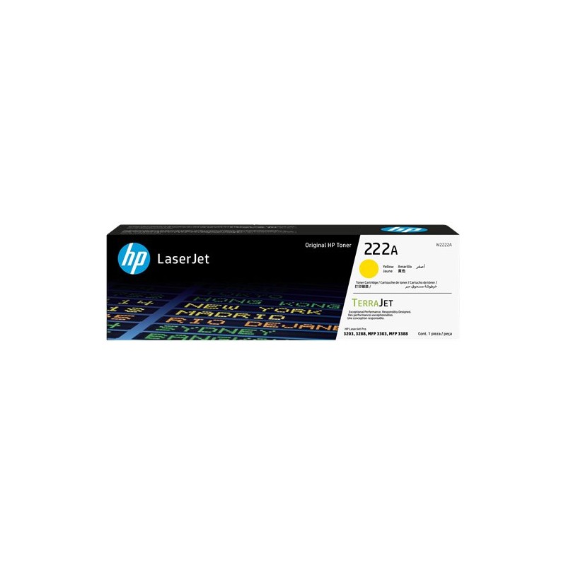 ORIGINAL HP toner giallo W2222A 222A ~1200 Seiten