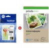 ORIGINAL Brother Value Pack nero / ciano / magenta / giallo LC3213 MCVP + Prindo Green Recyclingpapier 500 Blatt