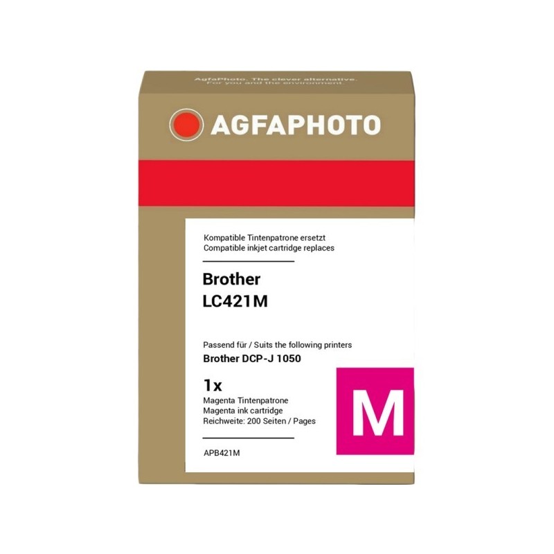 Agfa Photo Cartuccia d\'inchiostro magenta APB421M ~200 Seiten