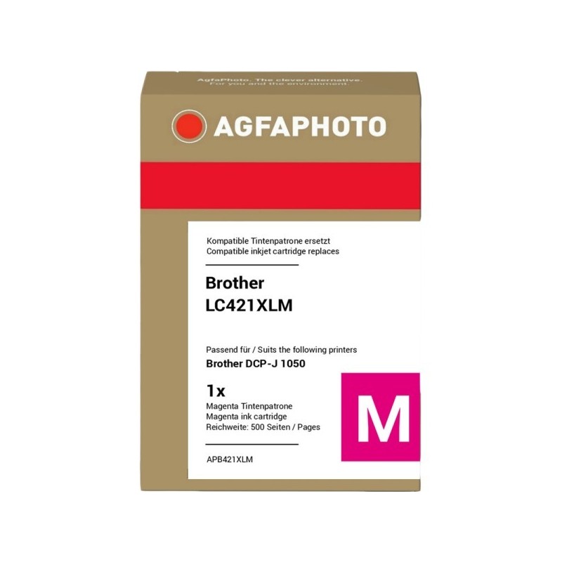 Agfa Photo Cartuccia d\'inchiostro magenta APB421XLM ~500 Seiten