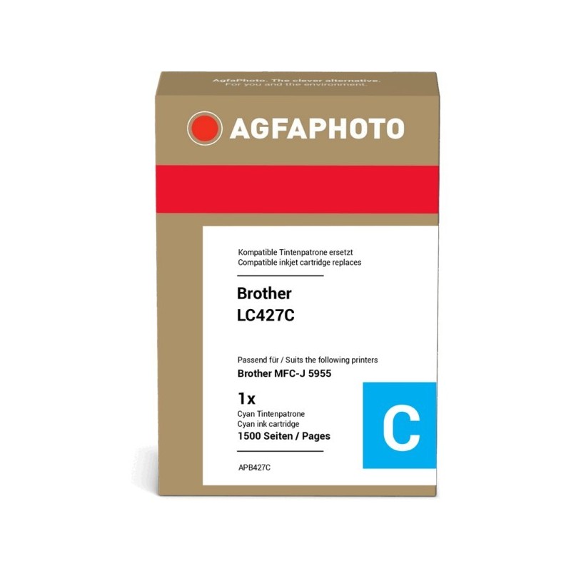 Agfa Photo Cartuccia d\'inchiostro ciano APB427C ~1500 Seiten