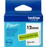 ORIGINAL Brother Nastro Nero su verde Btag-G31 Btag-G31