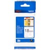 ORIGINAL Brother TZe-N241 Nastro per etichettatura nero su bianco – 18 mm di larghezza