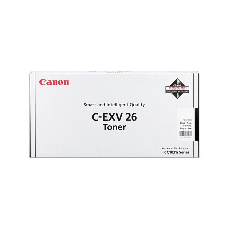ORIGINAL Canon C-EXV26bk nero toner