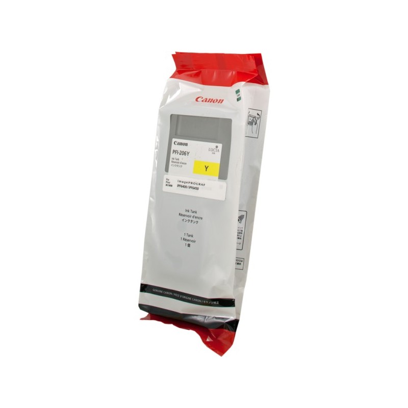 ORIGINAL Canon PFI-206y giallo Cartuccia d\'inchiostro 5306B001