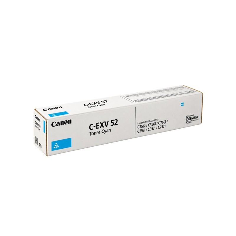 ORIGINAL Canon C-EXV52c ciano toner