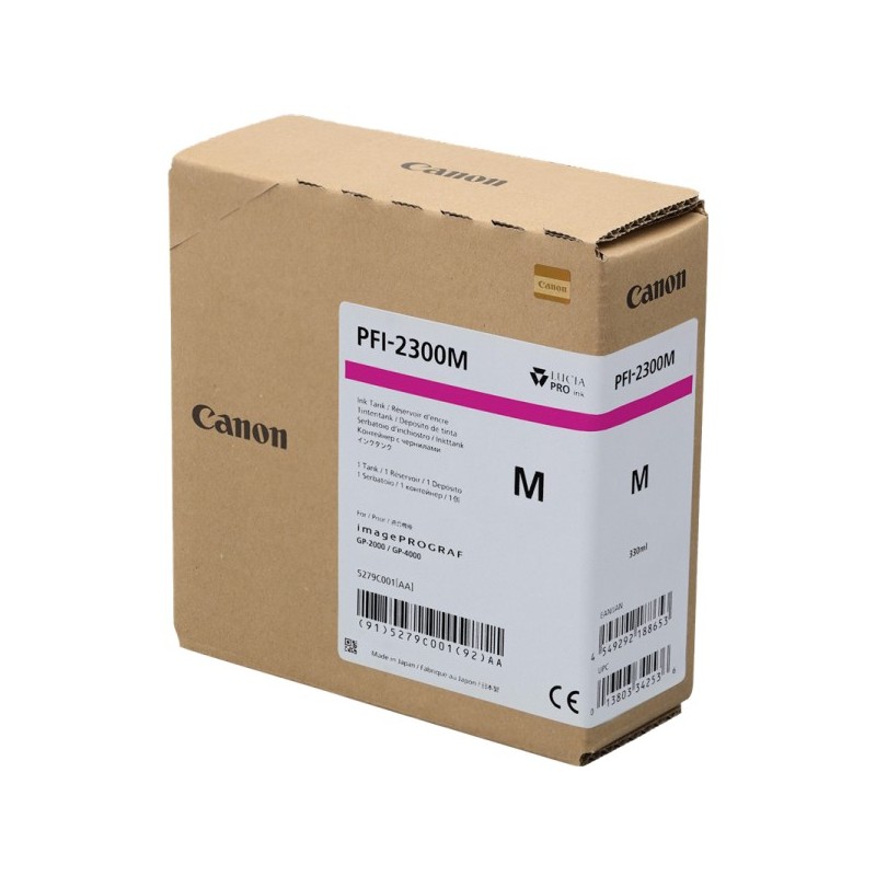 ORIGINAL Canon PFI-2300m magenta Cartuccia d\'inchiostro 5279C001