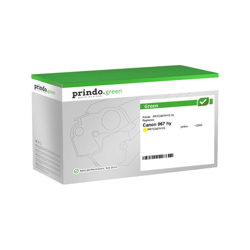 Prindo Green XL giallo toner PRTC067HYG