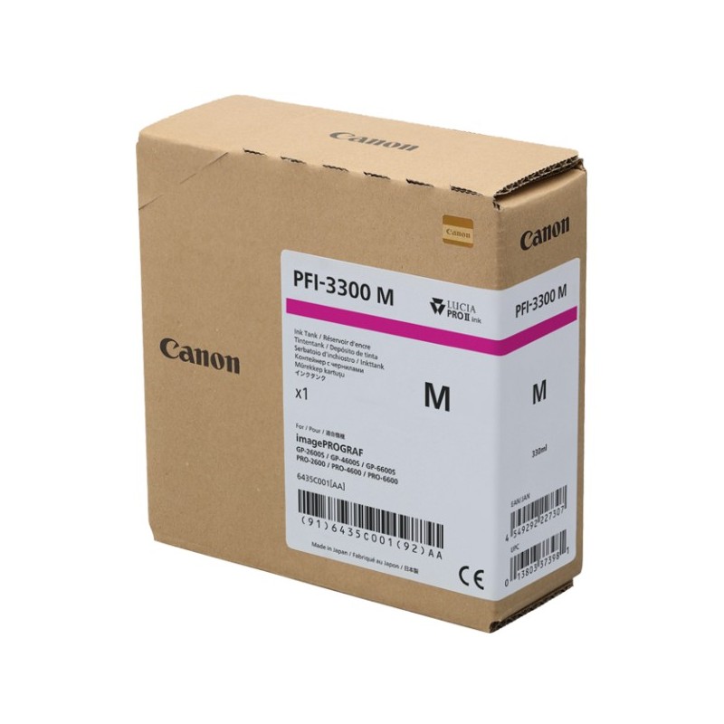 ORIGINAL Canon PFI-3300m magenta Cartuccia d\'inchiostro 6435C001