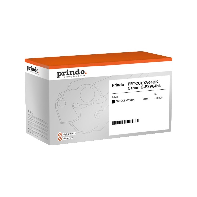 Prindo Classic nero toner PRTCCEXV64BK