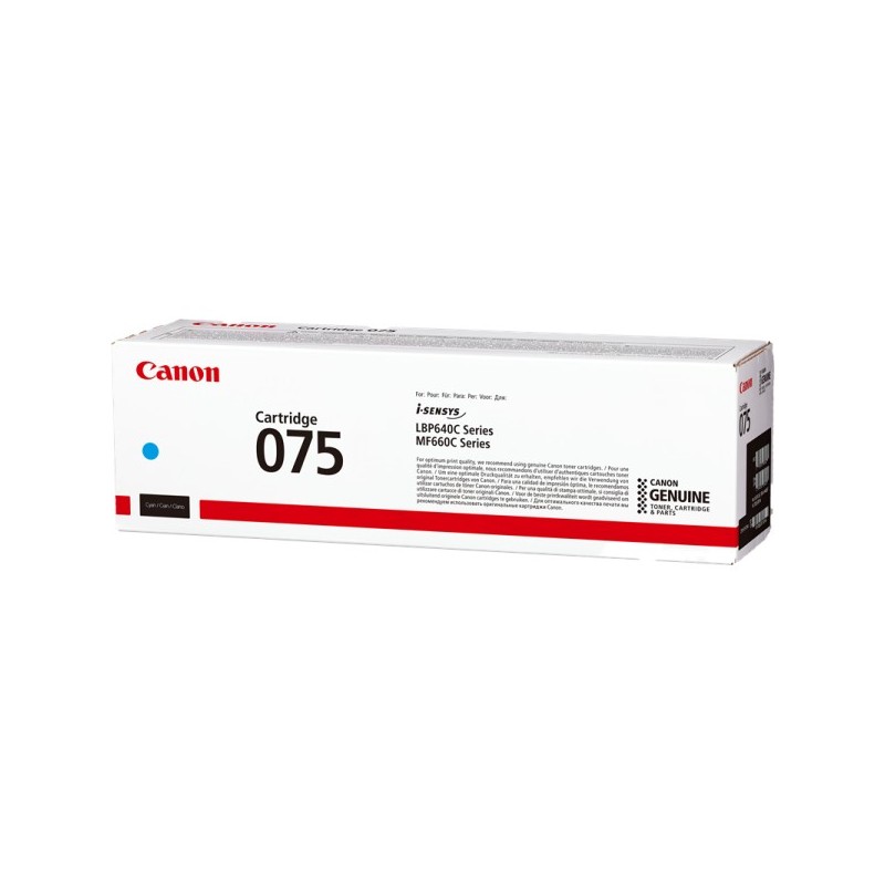 ORIGINAL Canon 075 c ciano toner