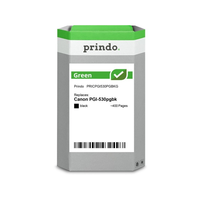Prindo Green nero Cartuccia d'inchiostro PRICPGI530PGBKG