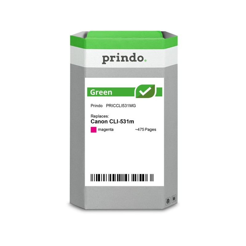 Prindo Green magenta Cartuccia d'inchiostro PRICCLI531MG