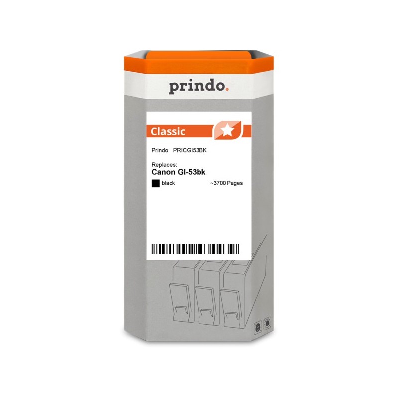 Prindo Classic nero Cartuccia d'inchiostro PRICGI53BK