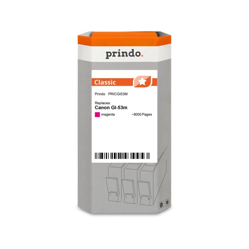 Prindo Classic magenta Cartuccia d'inchiostro PRICGI53M