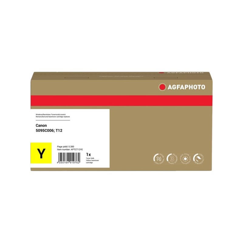 Agfa Photo APTCT12YE giallo toner