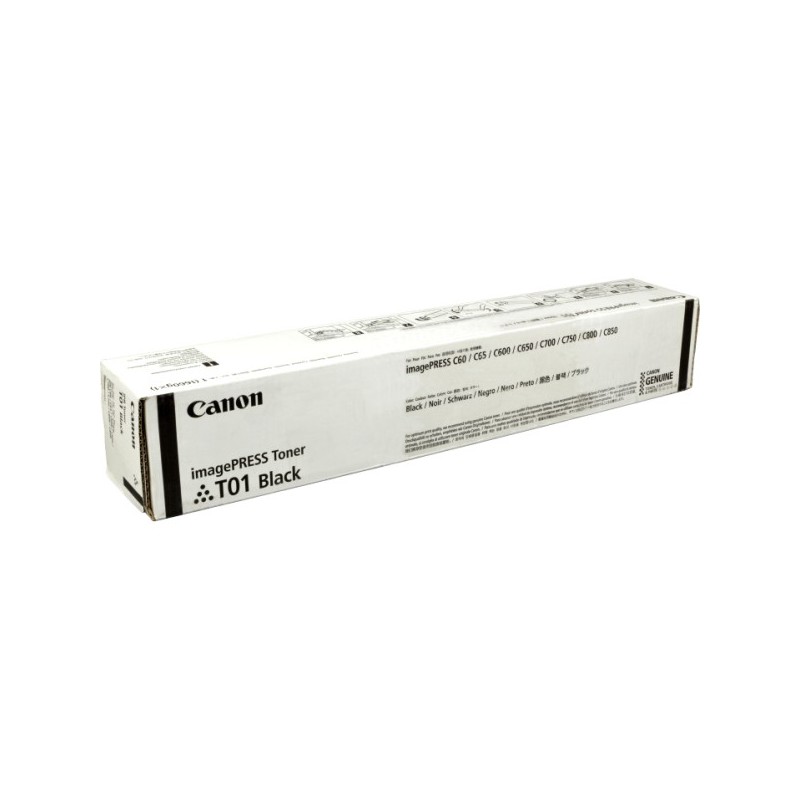 ORIGINAL Canon T01 bk nero toner