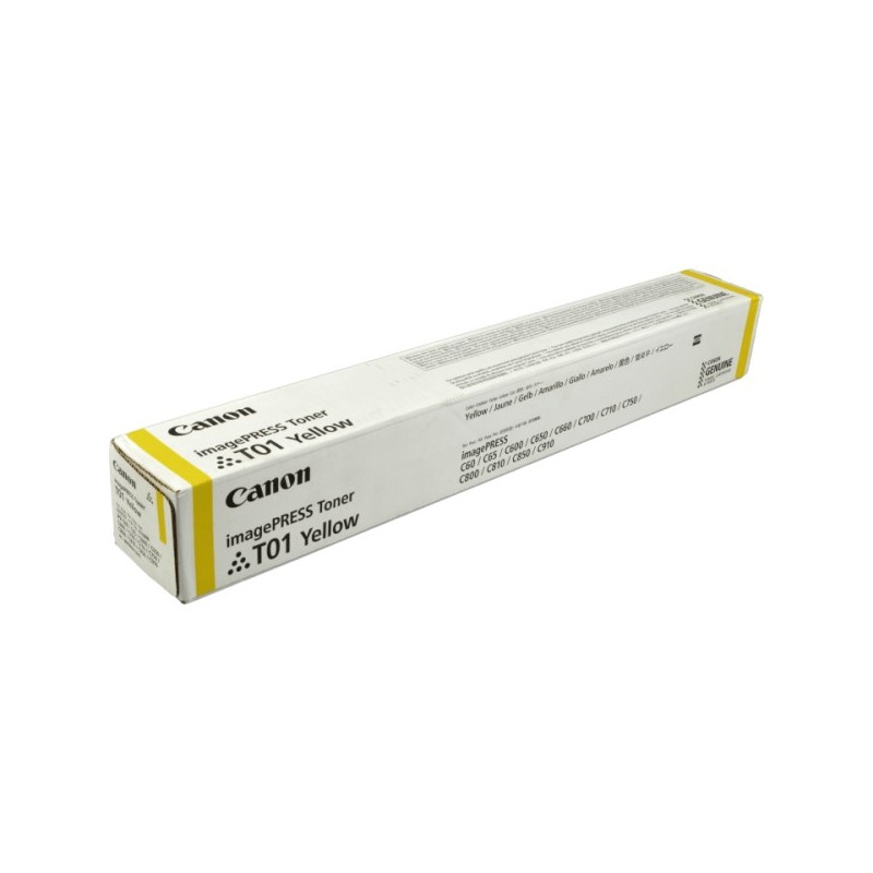 ORIGINAL Canon T01 y giallo toner
